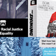 Clockwise from left: The Messenger: An Immersive Mystery, The Shining: Escape from the Overlook Hotel, Alice Is Missing, and the Bundle for Racial Justice and Equality.